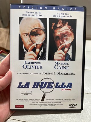 DVD La Huella (Sleuth) - Laurence Olivier Nueva
