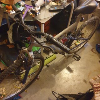 Bicicleta EXTREME para reparar