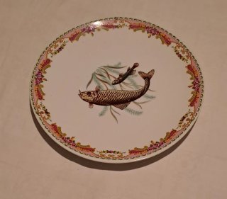 6 piatti +  vassoio pesci porcellana Limoges