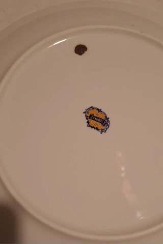 6 piatti +  vassoio pesci porcellana Limoges