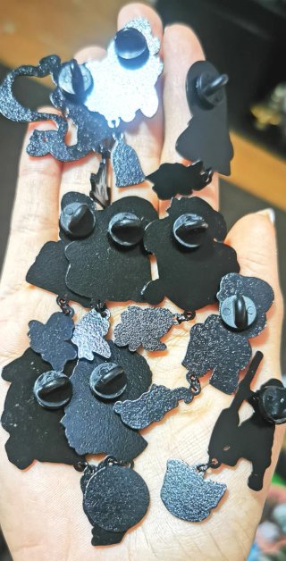 10 Broches Metal Princesas Disney