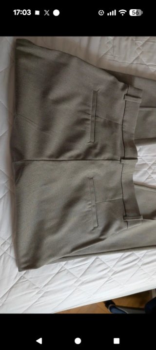 Pantaloni H&M grigio topo da vestire