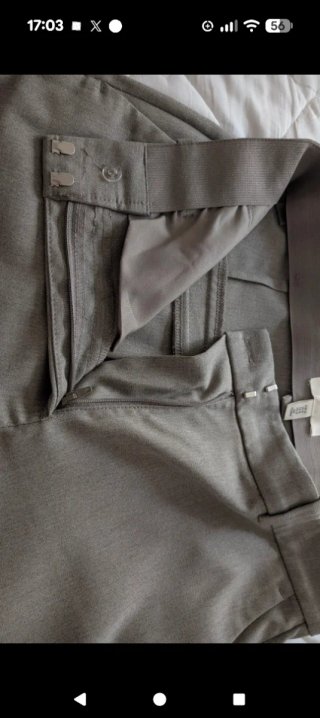 Pantaloni H&M grigio topo da vestire