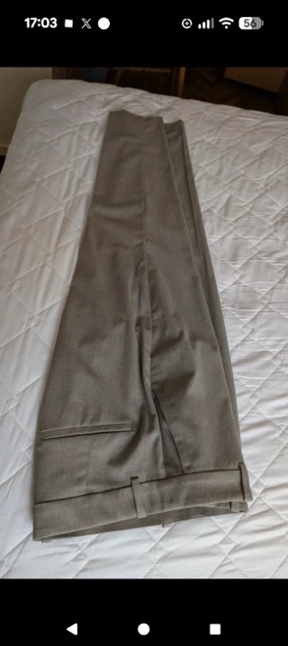 Pantaloni H&M grigio topo da vestire