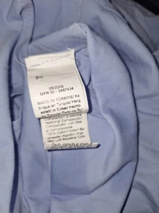 Camisa azul mujer
