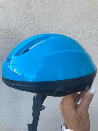 Casco bici azul ItsImagical