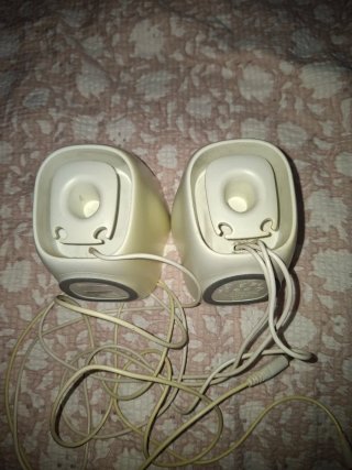 Altavoces Logitech y cámara web TEDgem