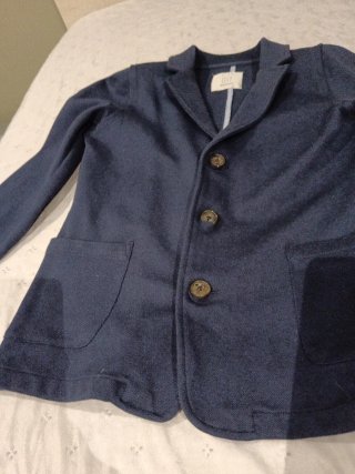 Chaqueta americana niño azul marino