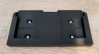 METABO 18V –2 Soportes para 2 baterías