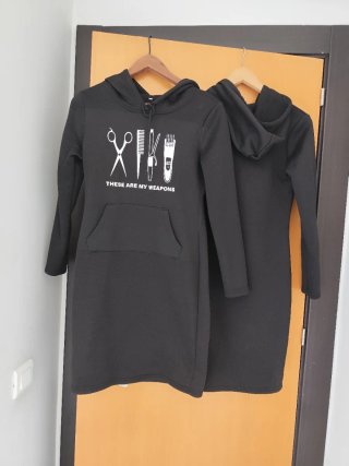 Vestido Sudadera Peluquería Talla Única