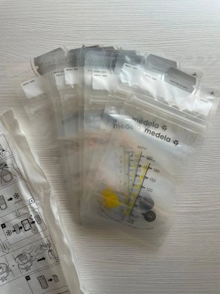 Sacaleches manual Medela Harmony + 11 bolsas