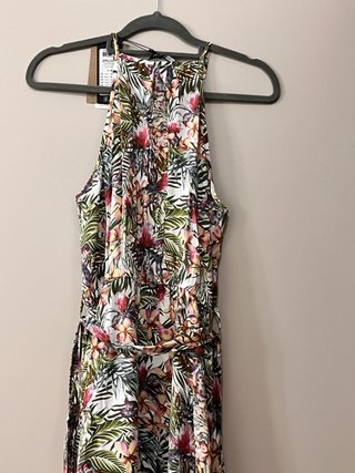 Vestido estampado floral