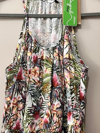 Vestido estampado floral