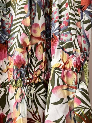 Vestido estampado floral