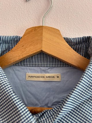 Polo Purificación García rayas hombre