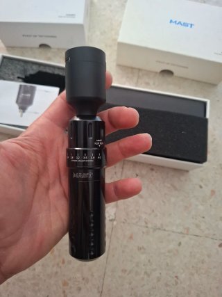 Maquina tatuar dragonhawk mast+bateria inhalambric