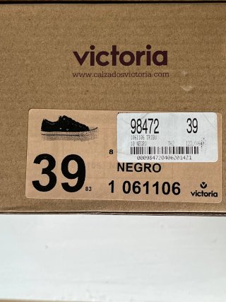 Zapatillas Victoria plataforma efecto piel