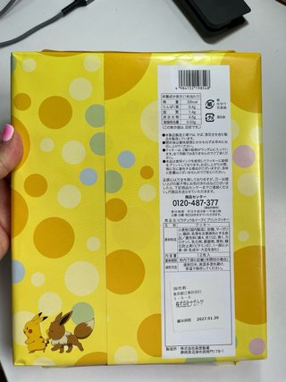 Caja Pokémon Pikachu Eevee Japón