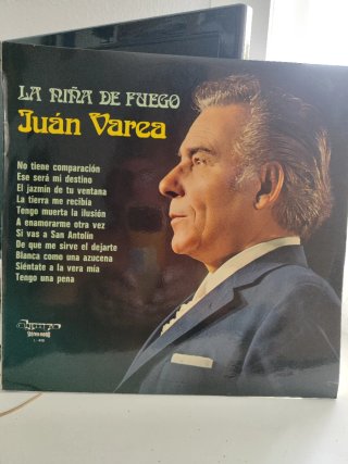Vinilo LP Juan Varea La Niña de Fuego