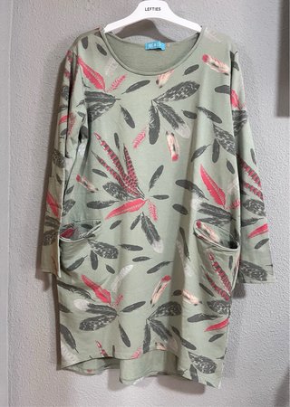 Vestido estilo sudadera Hug & Clau