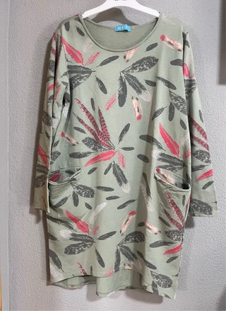 Vestido estilo sudadera Hug & Clau