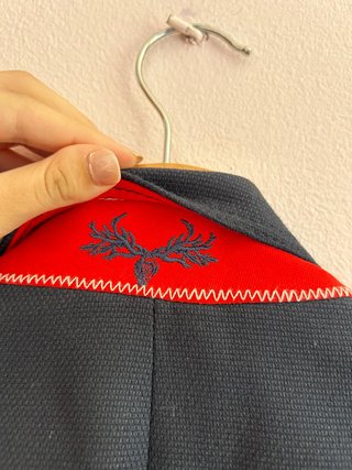 Blazer Zara Man Azul Marino