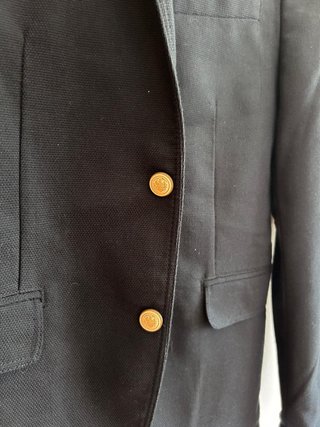 Blazer Zara Man Azul Marino