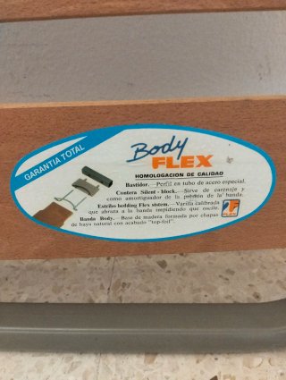 SUMIER DE CAMA. BOBY FLEX.
