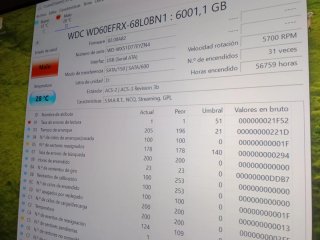 Disco Duro 6TB WD NASware 3.0 WD60EFRX