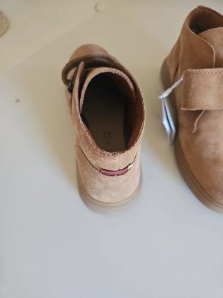 Zapatos Geox niño beige/marrón