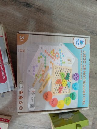 Lote Juguetes Montessori Bebé Color