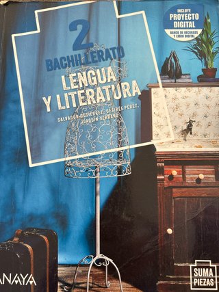 Lengua y literatura, 2 Bachillerato
