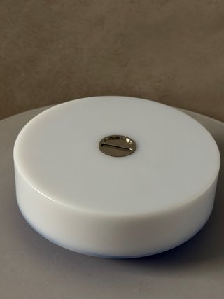 Flos Mini Button bianco blu