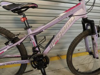 Bicicleta Megamo 24" Lila Casi Nueva