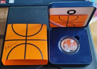 Croacia Drazen Petrovic 1oz Plata 2024
