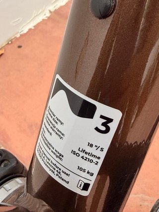 Bicicleta Kross Esker 2.0 Talla S Marrón