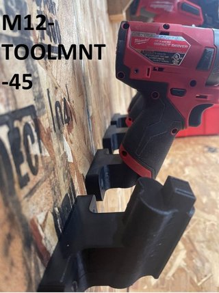MILWAUKEE 12V – 4 Soportes para herramientas