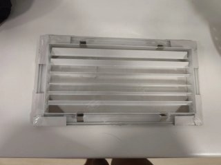 Rejilla Impulsión Kosner 300x150mm Blanca