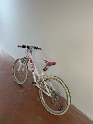 Bicicleta Cuda Kinetic Blanca y Morada