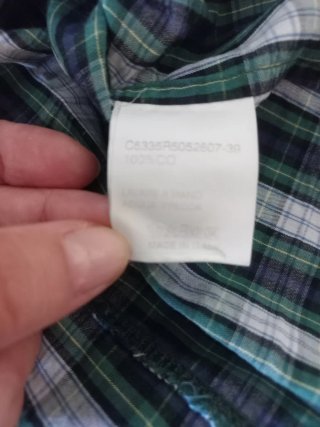 Camisa Cuadros Daniel Alessandrini