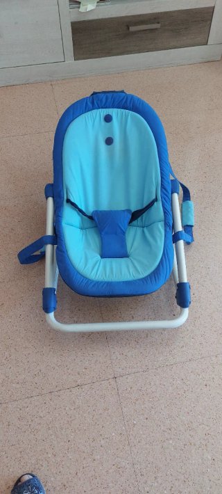 Mecedora Jane azul