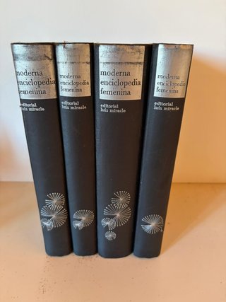Moderna Enciclopedia Femenina - Editorial Luis Mir
