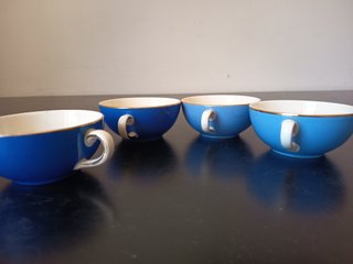 Platos y tazas de porcelana Villeroy & Boch