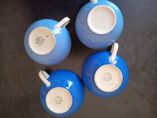 Platos y tazas de porcelana Villeroy & Boch