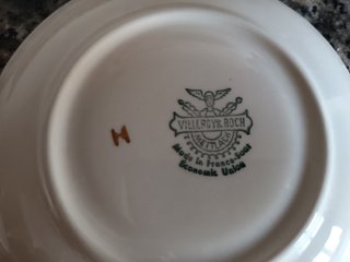 Platos y tazas de porcelana Villeroy & Boch