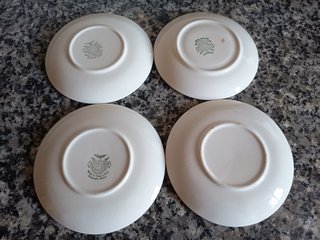 Platos y tazas de porcelana Villeroy & Boch