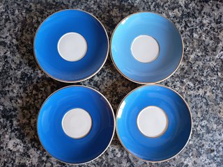 Platos y tazas de porcelana Villeroy & Boch