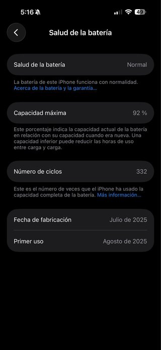 iPhone 16 Pro Max 512GB Dorado