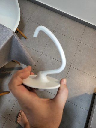 Batidor y espátula KitchenAid