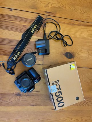 Nikon D7500 Cámara DSLR Negra